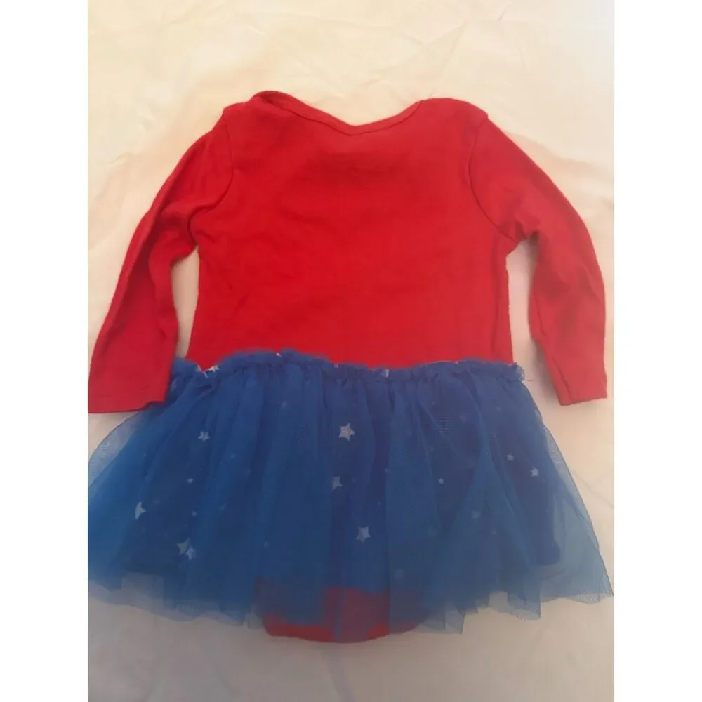 Infant Girls Size 12 Months Wonder Woman Outfit EUC